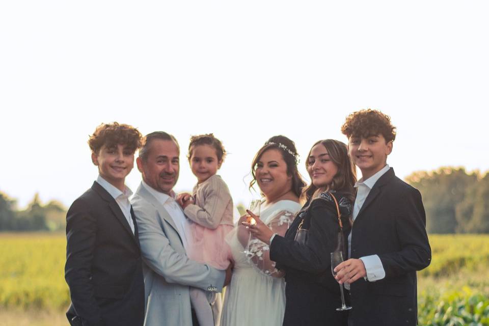Mariage dans les vignes