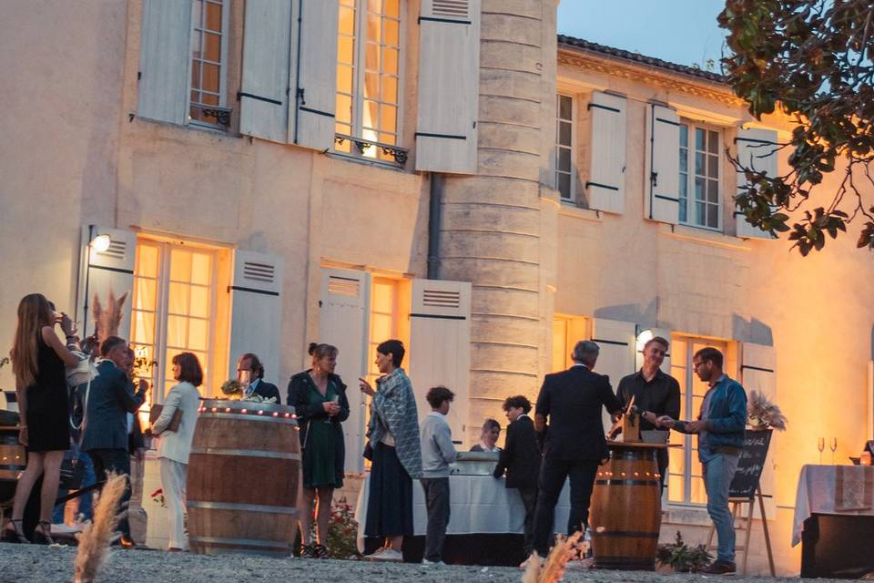 Mariage dans un château