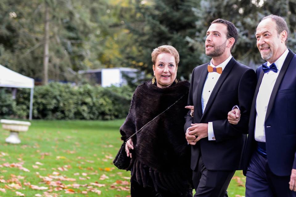 Arrivée cérémonie