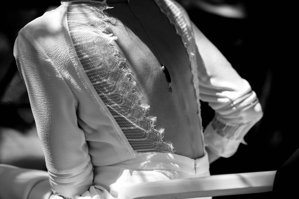 Detail de la robe