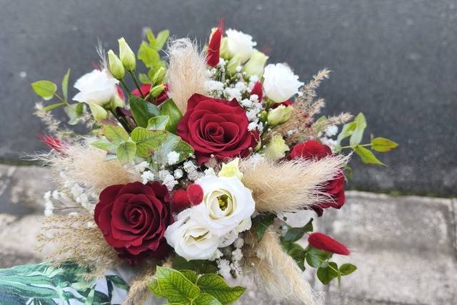 Bouquet de Mariée Rond