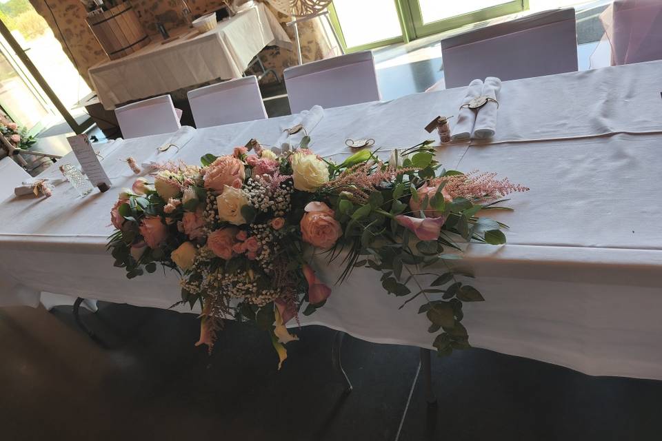 Centre de Table Mariée