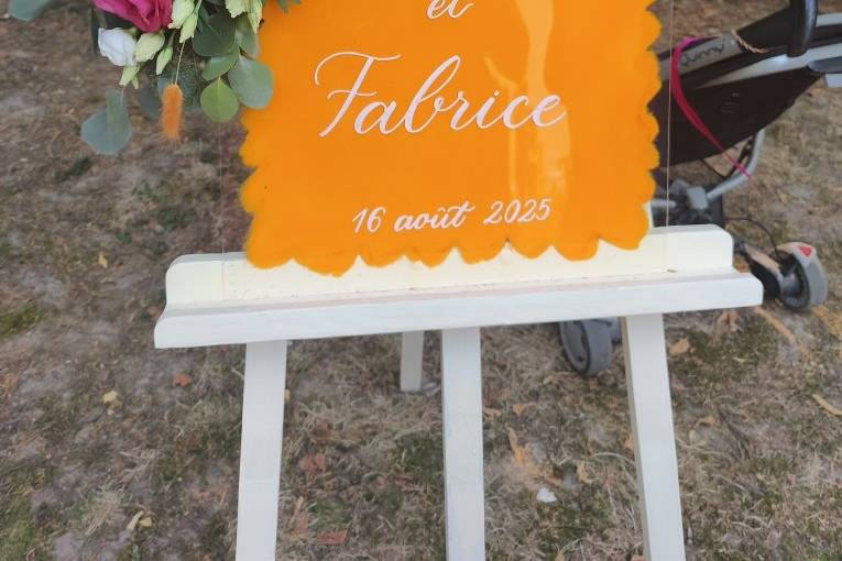 Panneau Bienvenue