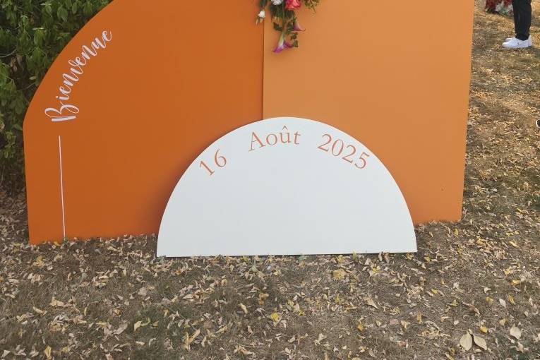 Panneau Bienvenue