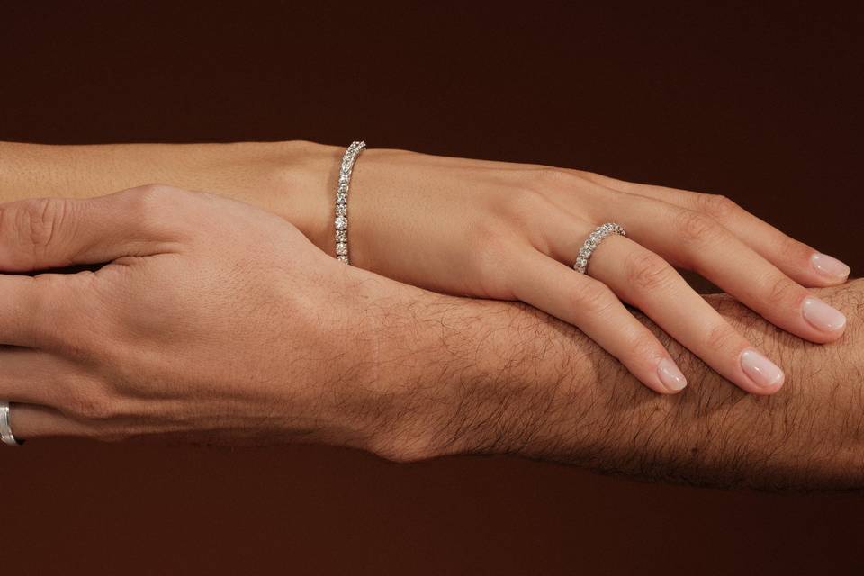 Bagues de mariage Zeina