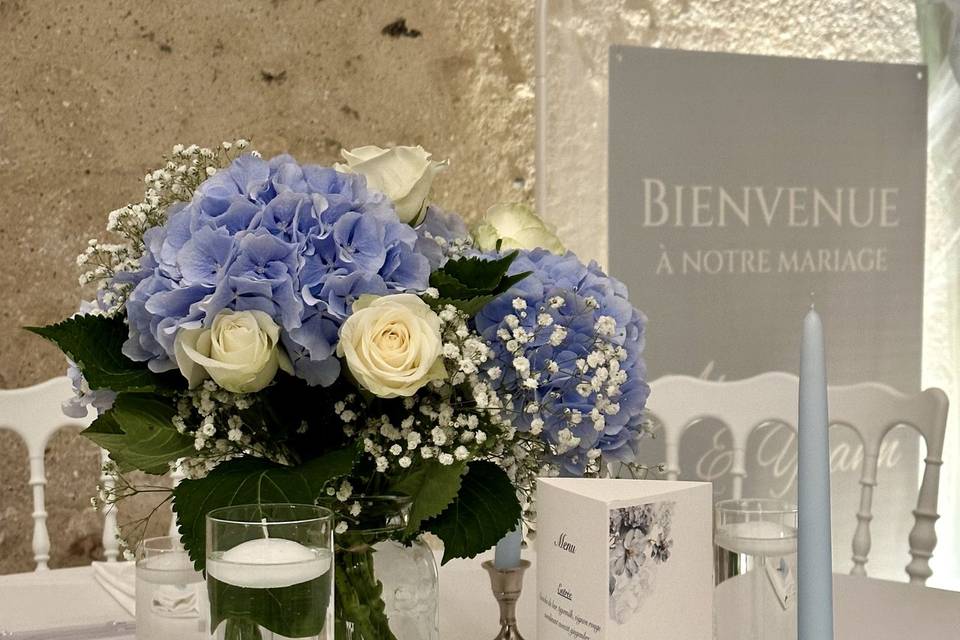 Centre de table bouquet