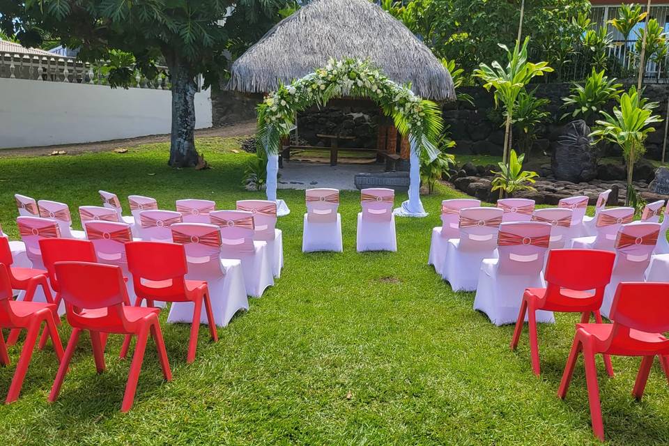 Mariage en extérieur