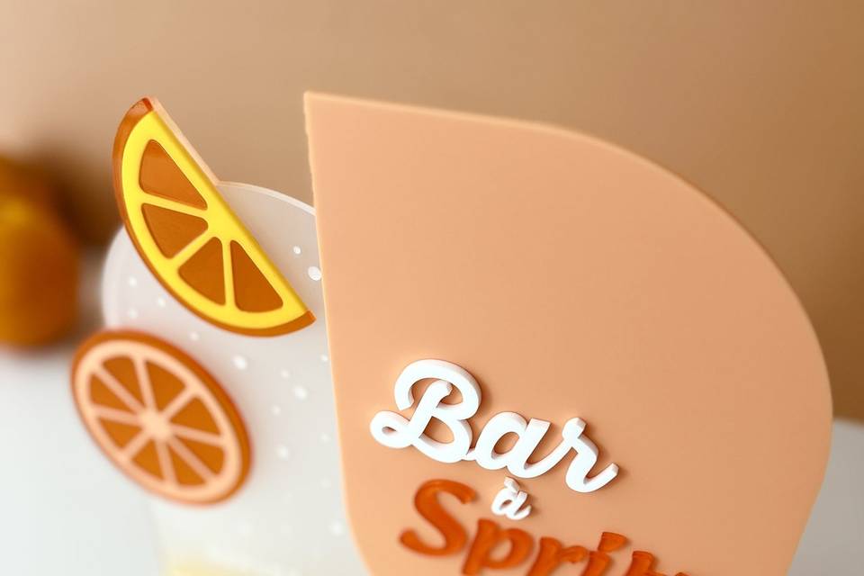 Panneau bar à Spritz