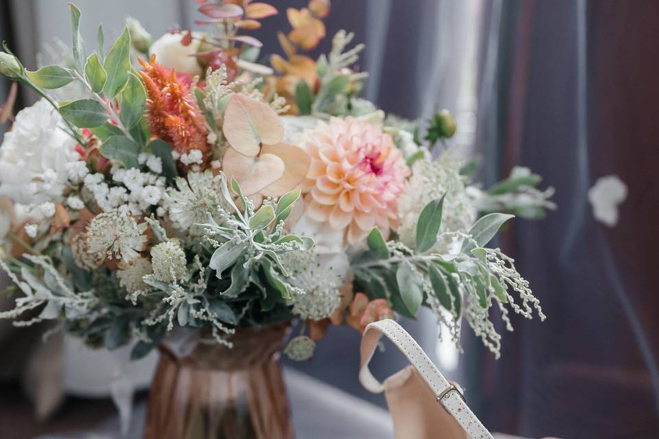 Mise en beauté mariée