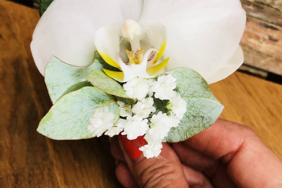 Boutonnière Orchidée