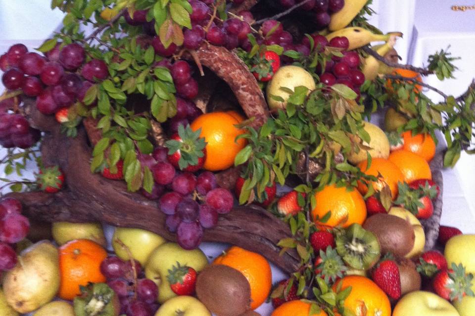 Cascade de fruits