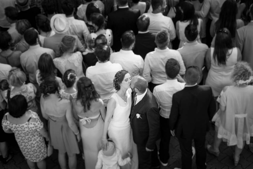 Moment pour les mariés