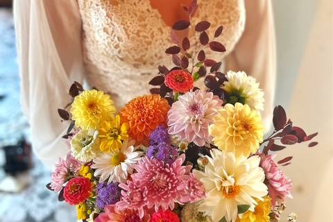 Bouquet de mariée d'automne