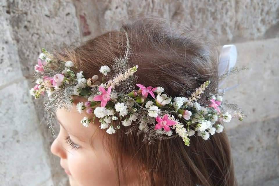 Couronne de fleurs