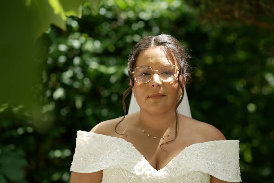 Regard de la mariée