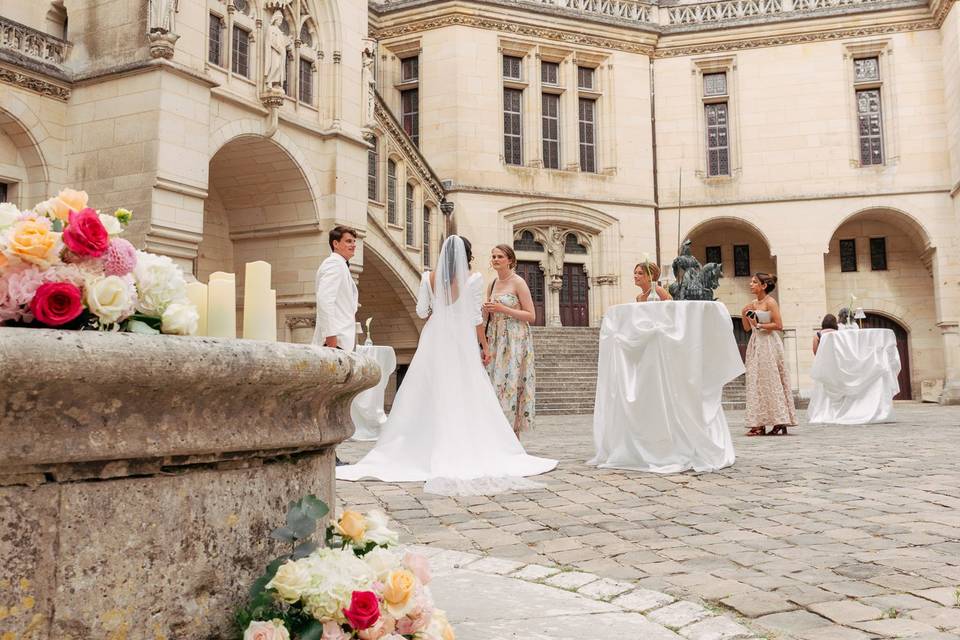 Décoration vin d'honneur