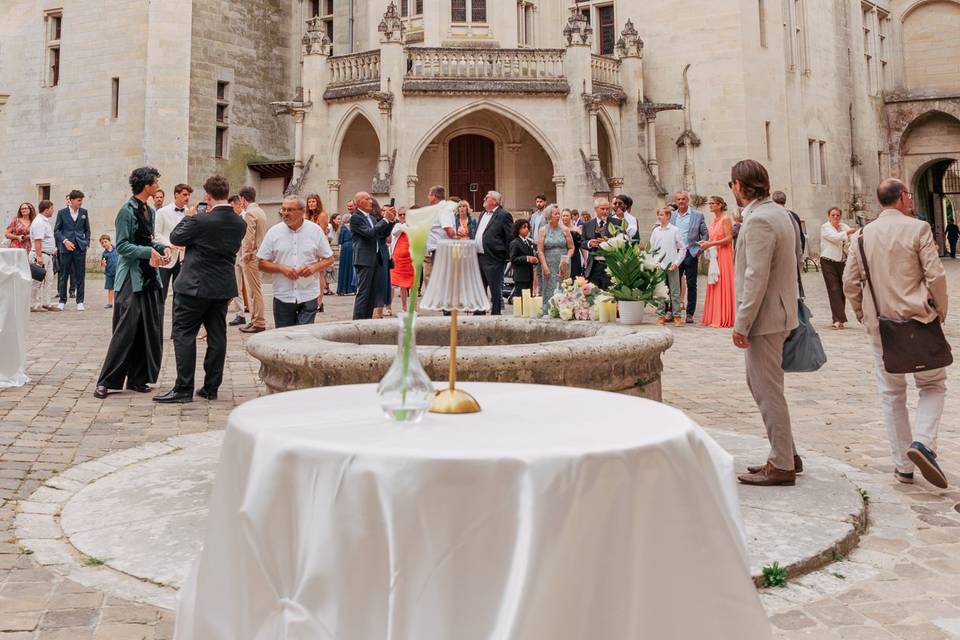 Reception du vin d'honneur