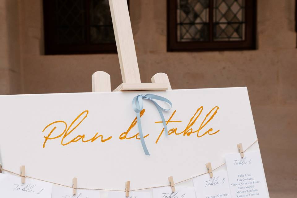 Plan de table