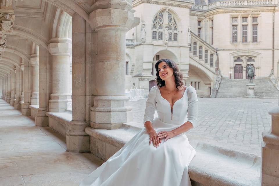 Photo de la mariée