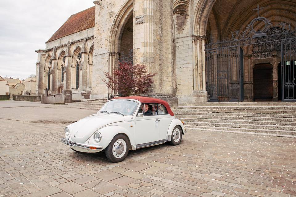 Voiture des mariés