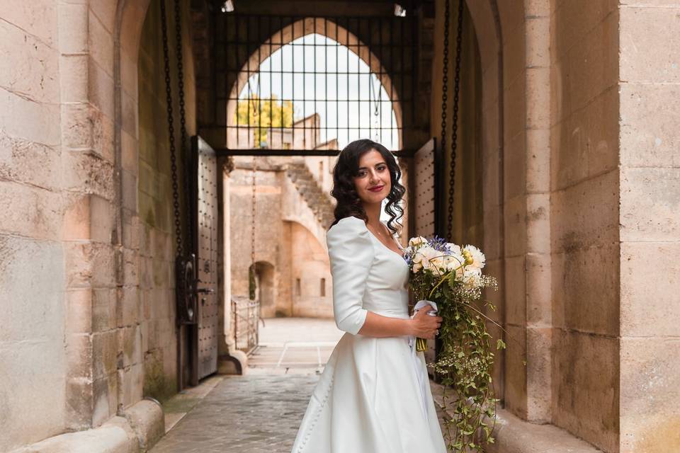 Portrait de la mariée