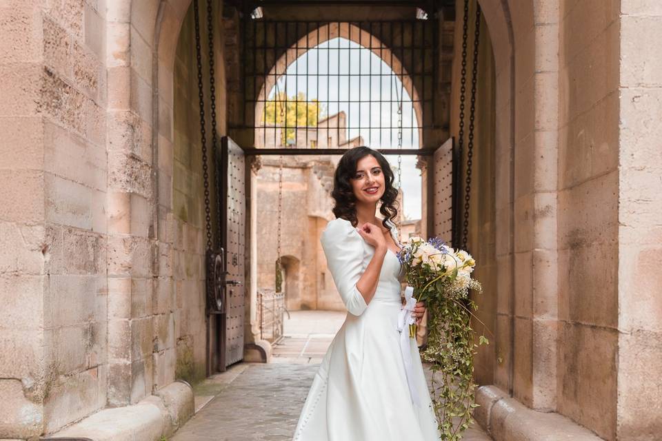 Portrait de la mariée