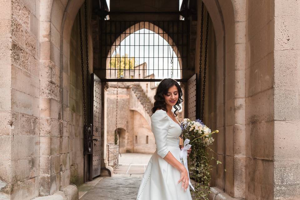 Portrait de la mariée