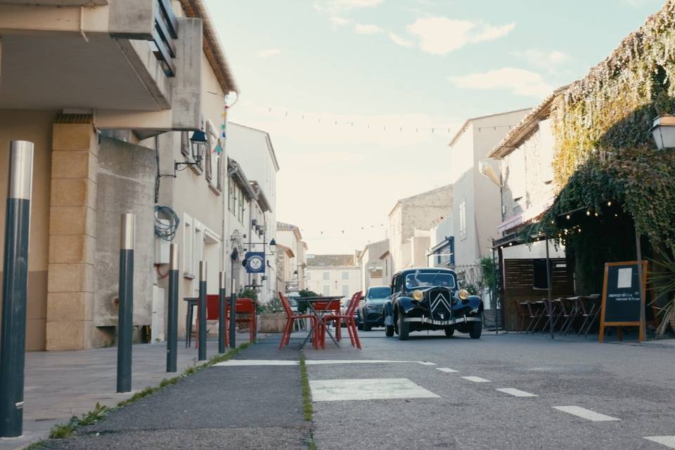 Arrivée mairie