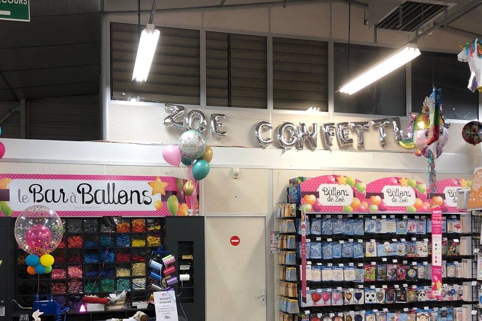 Bar à ballons