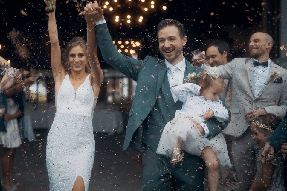 Une pluie de confettis !