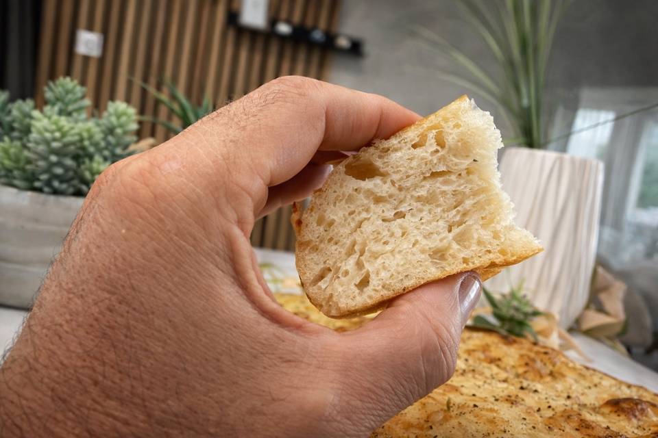 Focaccia moelleuse