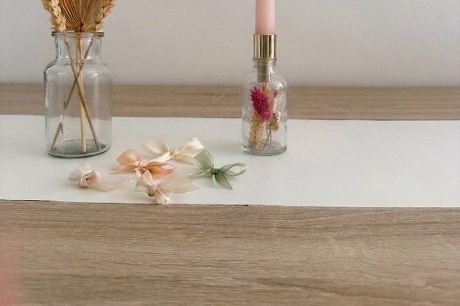 Cierge décoration de table