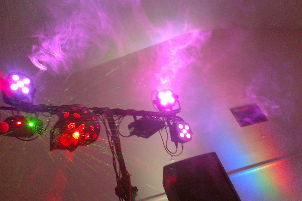 Jeu de lumières dj