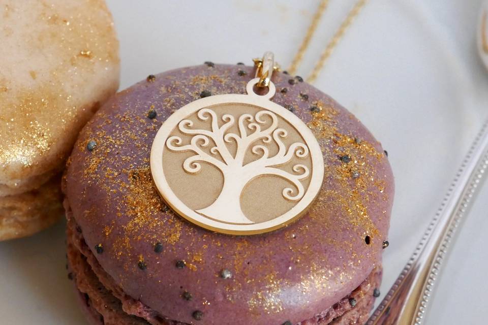 Medaille Arbre de Vie Or 18K