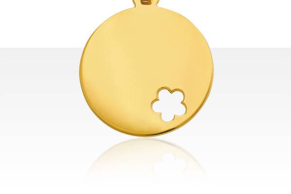 Médaille or 375°°° & diamant