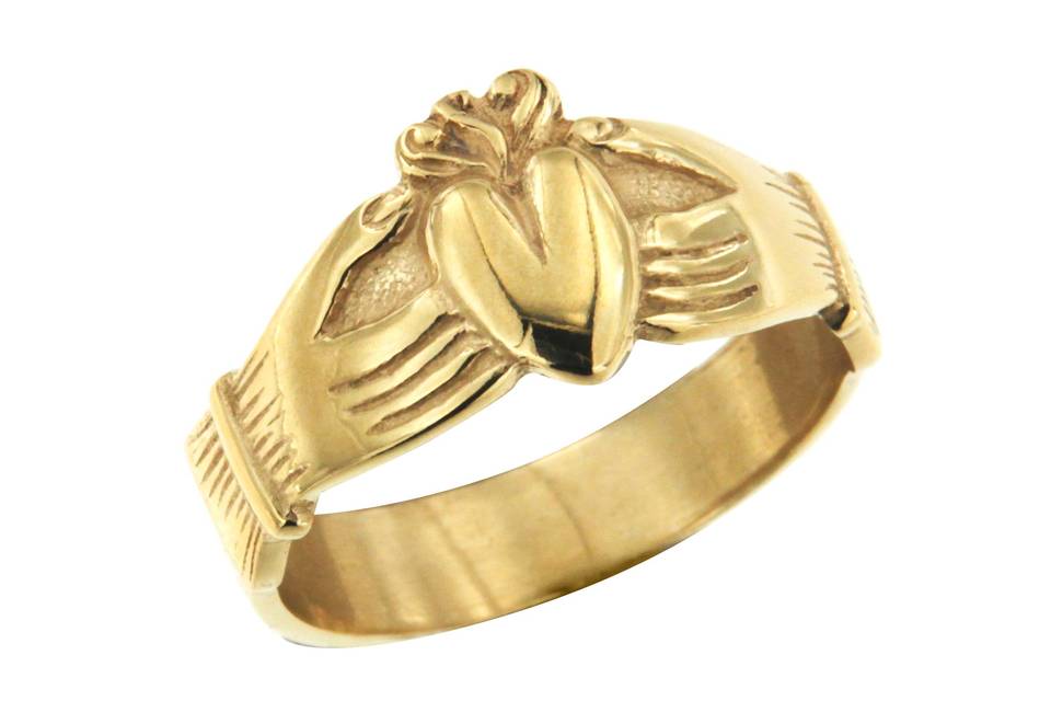 Bague Claddagh Or 18K