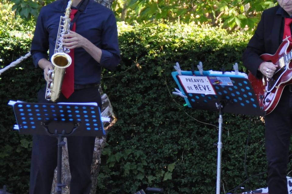 Duo saxo et guitare
