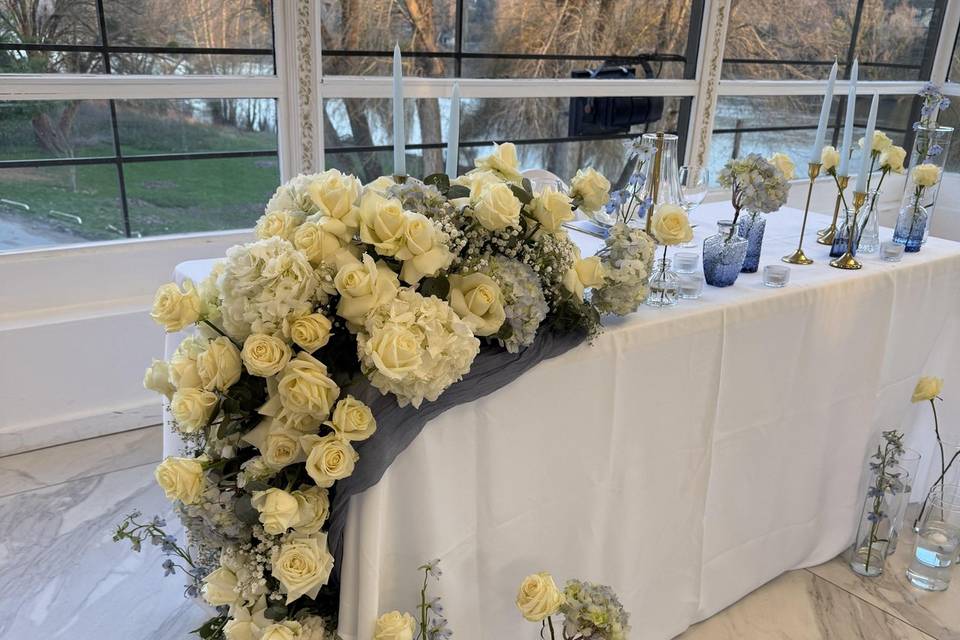 Table des mariés