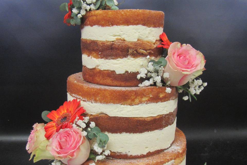 Naked cake