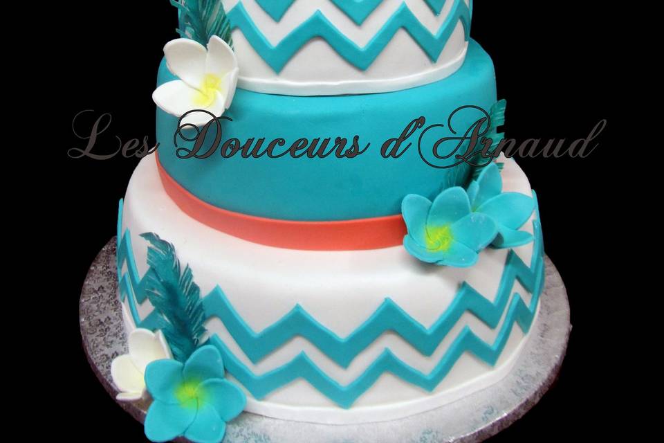 Wedding cake îles