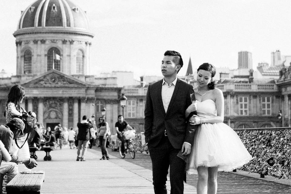 Mariage intime Paris