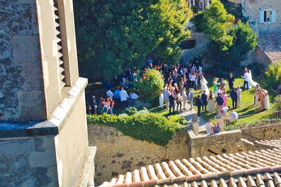 Moment au parc après l'église