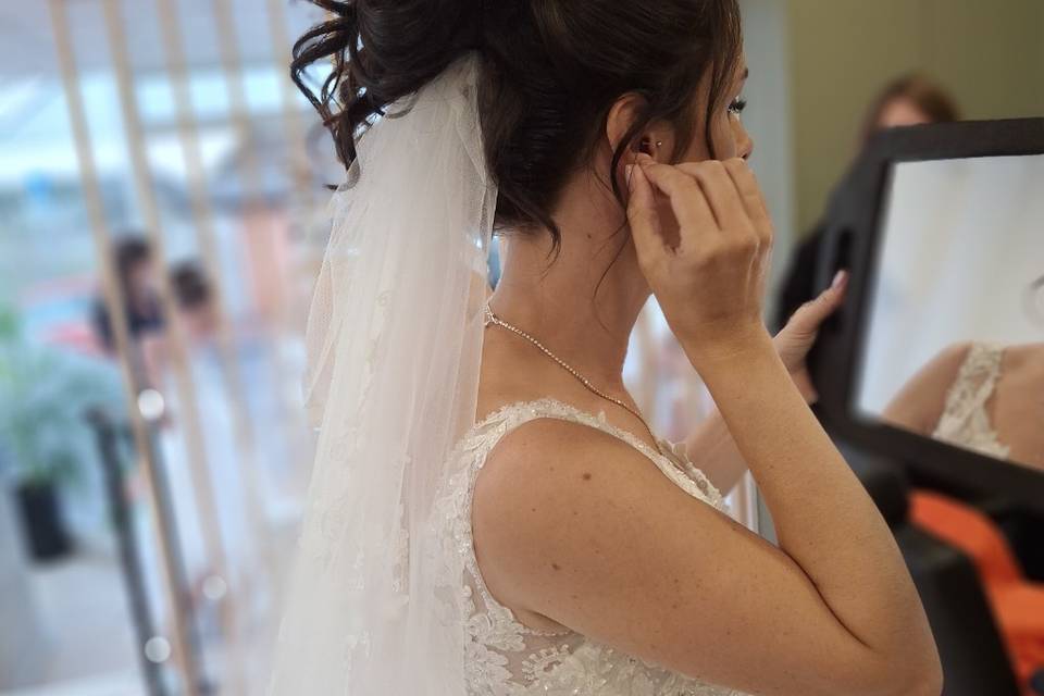 Chignon mariée