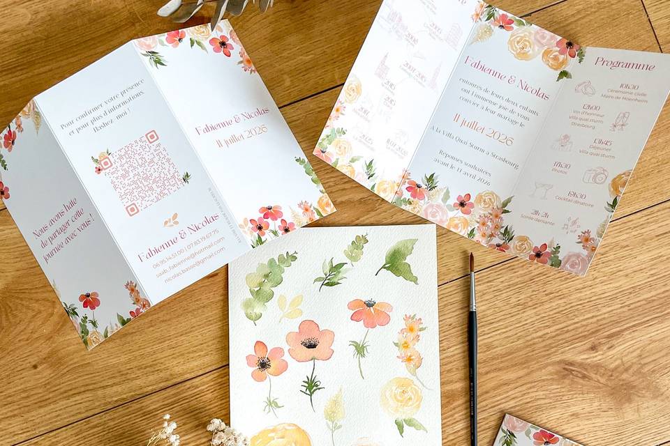 Faire-part mariage