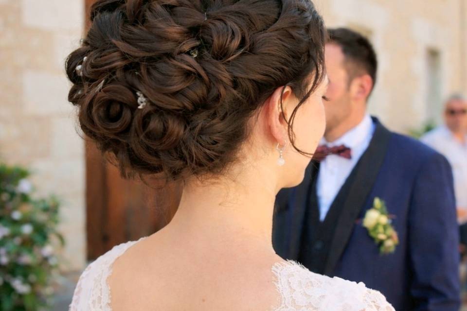 Chignon mariée