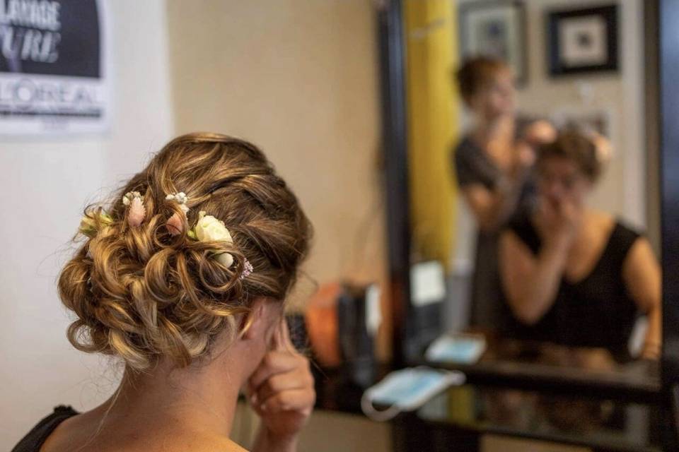 Chignon mariée