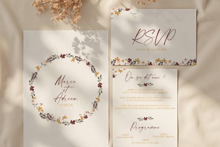 Faire-part et RSVP