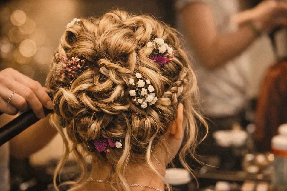 Chignon mariée