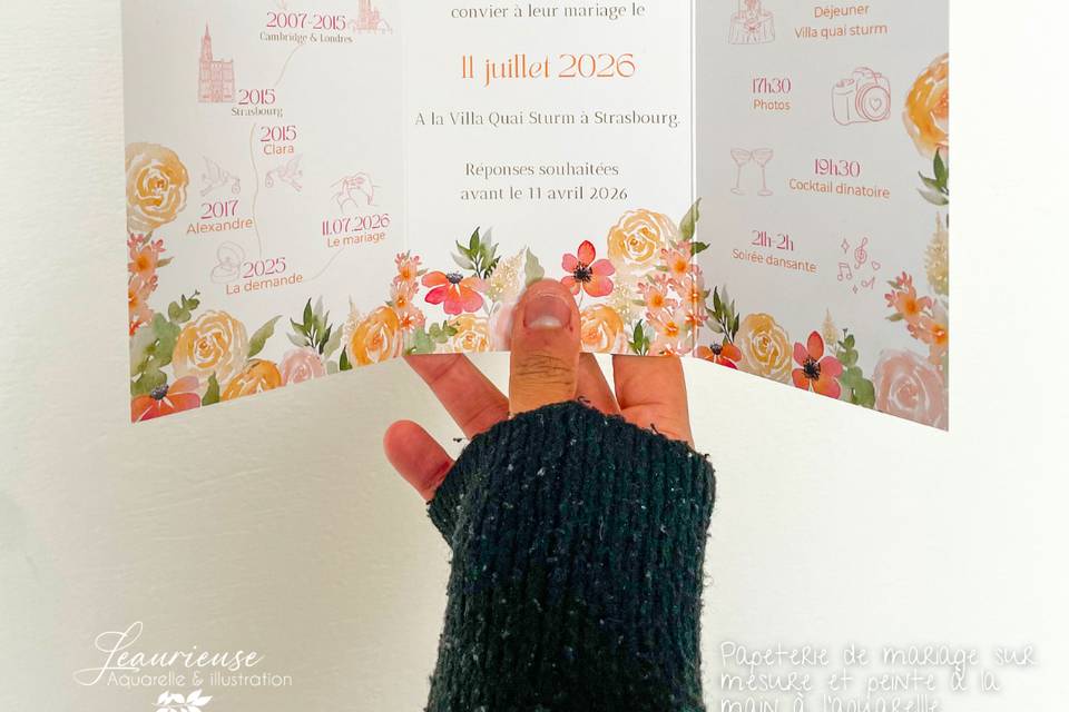 Faire-part mariage