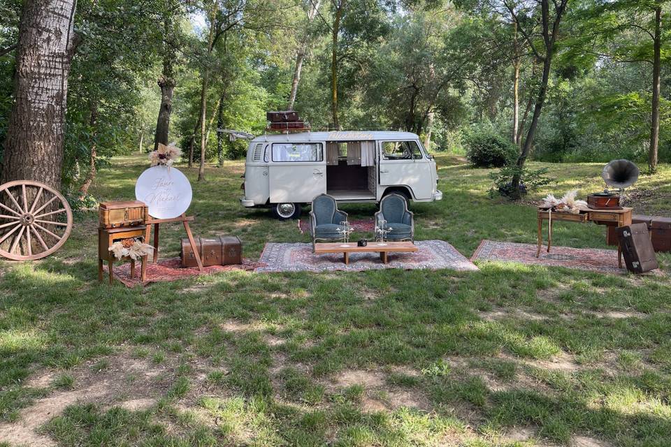 Atelier dans le parc